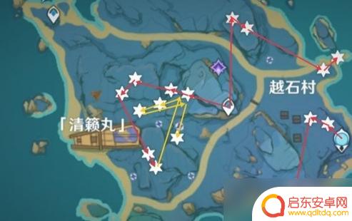 原神雷鸣草位置 鸣草采集路线图分享