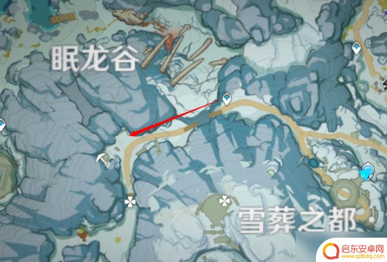 原神雪山8块石碑位置 原神8块雪山石碑位置图解
