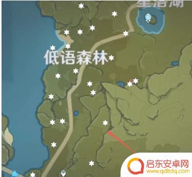 原神低语森林藏宝地在哪里 原神低语森林隐藏宝箱位置攻略