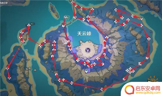 原神天原草实 原神天云草实详细采集路线