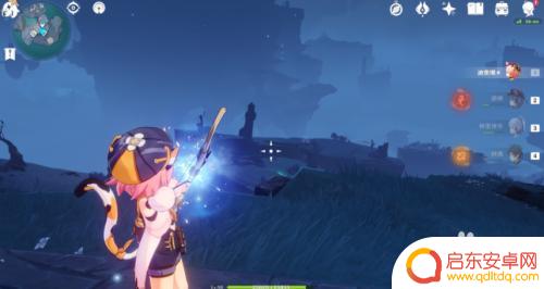 原神明石射箭怎么打 原神明石的箭术挑战位置在哪个地区