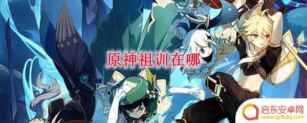 原神搜索组训 原神祖训任务在哪领取
