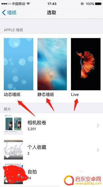 苹果手机屏幕图片框怎么换 苹果手机怎么设置屏保图片