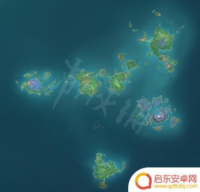 原神鹤观在哪 鹤观岛在原神地图上的位置