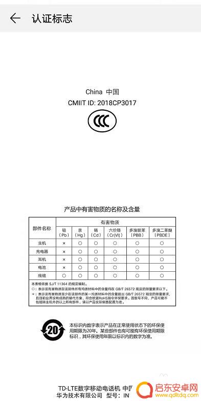 如何查询手机认证标志 如何识别手机的认证标志