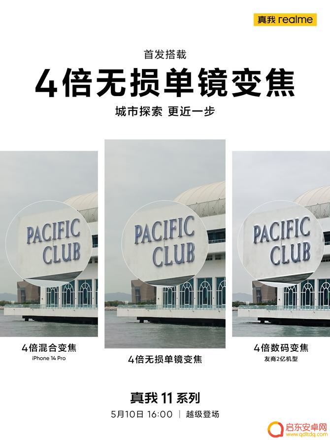 会变的手机 realme真我11系列相机是否支持无损变焦