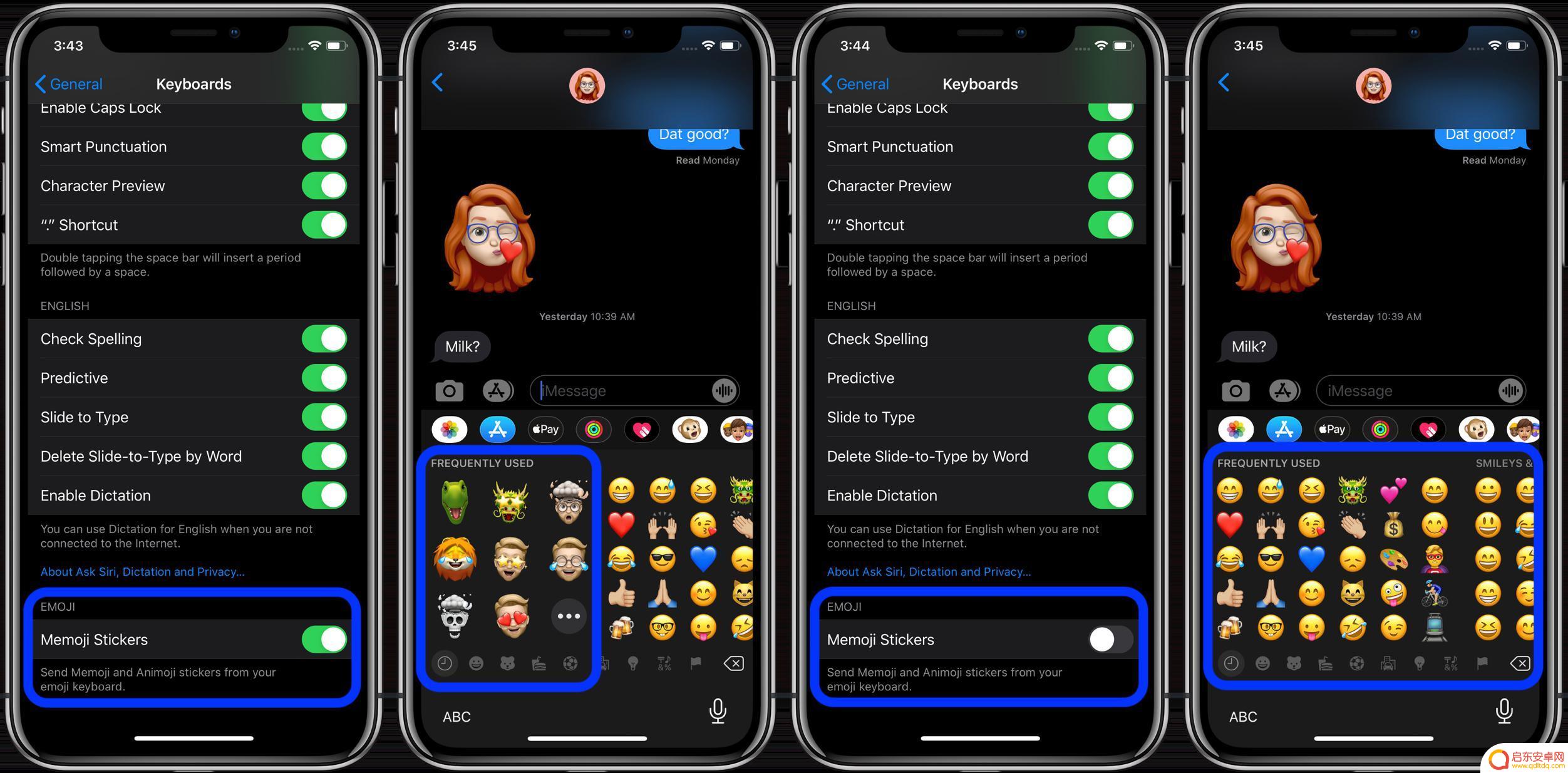 苹果手机信息怎么关闭拟我 iOS 13.3 如何关闭拟我表情