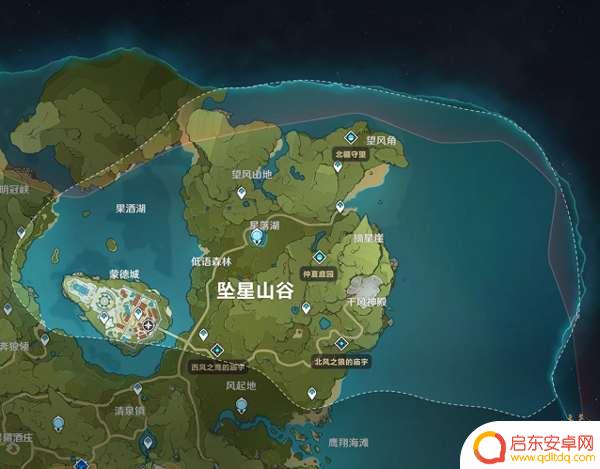 原神坠星山谷风神瞳位置 原神蒙德坠星山谷风神瞳位置攻略