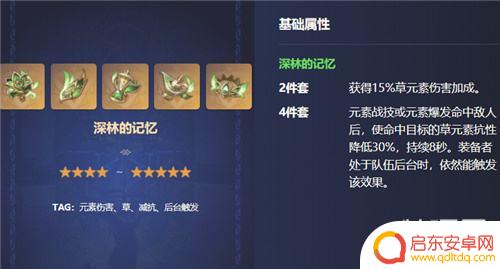 原神草神开荒怎么样 原神3.6草神圣遗物过度推荐
