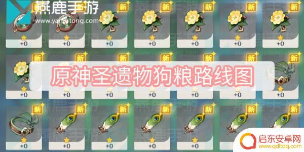 原神捡圣遗物狗粮路线 原神圣遗物狗粮路线图怎么获取