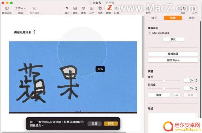 手机苹果电子文件怎么签名 iPhone和Mac上如何在照片和文件上加入个人签名