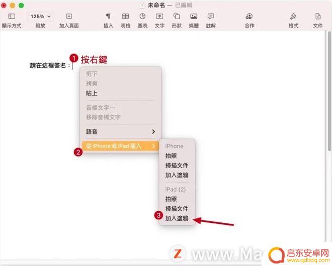 手机苹果电子文件怎么签名 iPhone和Mac上如何在照片和文件上加入个人签名