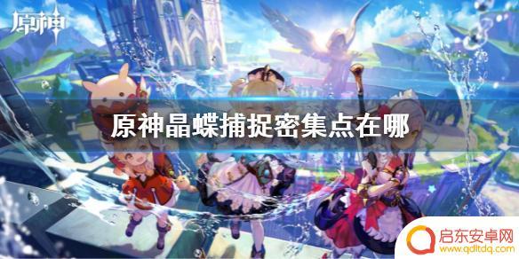 原神金蝶采集路线 《原神》晶蝶捕捉密集点位置图