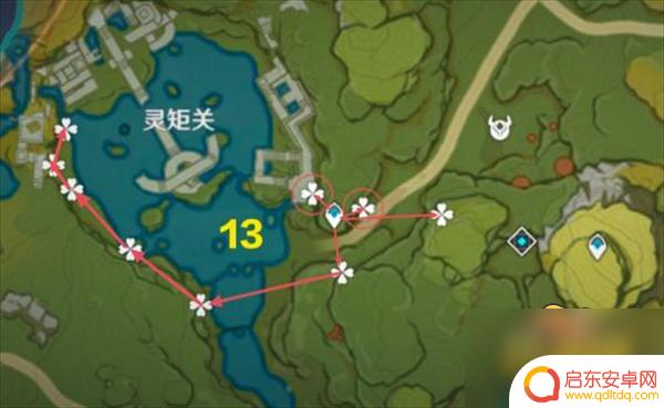 原神琉璃袋位置图 琉璃袋在哪里采集最快