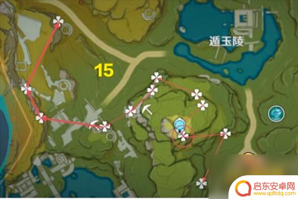 原神琉璃袋位置图 琉璃袋在哪里采集最快
