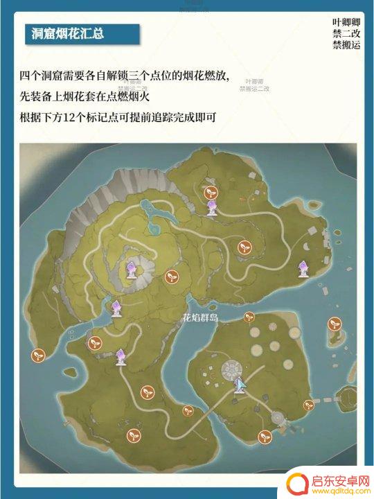 光遇如何无限放烟花 《无限暖暖》花焰群岛4洞窟烟花点位一览