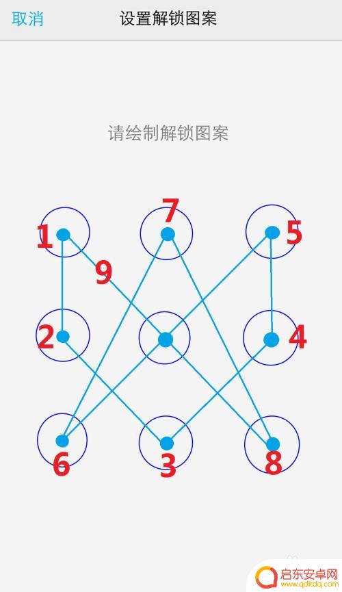 小米手机怎么画手机图案 如何绘制复杂手势密码图案