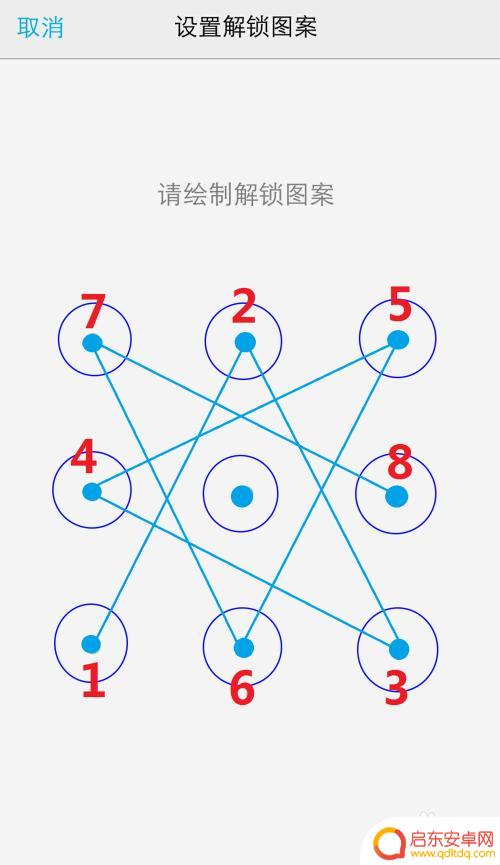 小米手机怎么画手机图案 如何绘制复杂手势密码图案