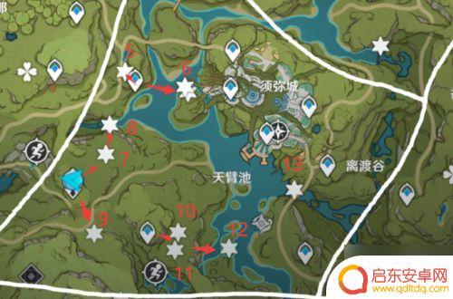 原神寻找76个兰那罗 原神76个兰那罗位置收集攻略