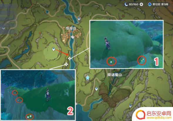 原神劫波莲位置地图 原神劫波莲分布图怎么获取