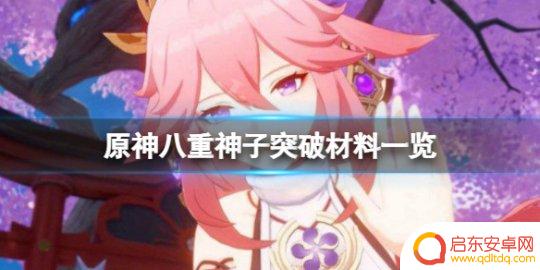 原神八重突破材料 《原神》八重神子突破材料获取方法