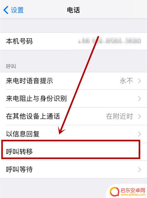 苹果手机怎么设置转移 苹果手机呼叫转移功能在哪里