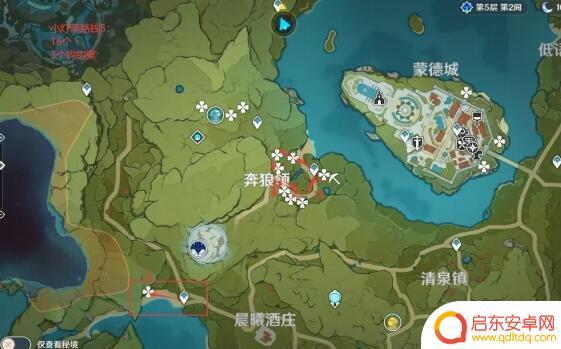 原神 灯草 《原神》小灯草地图位置及采集路线分享