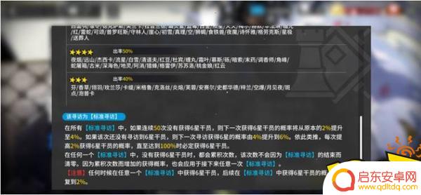 明日方舟保底机制怎么看 明日方舟抽卡保底机制详解