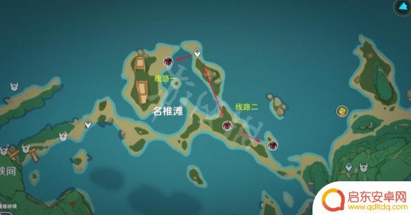 原神伏 原神野伏众地图路线攻略