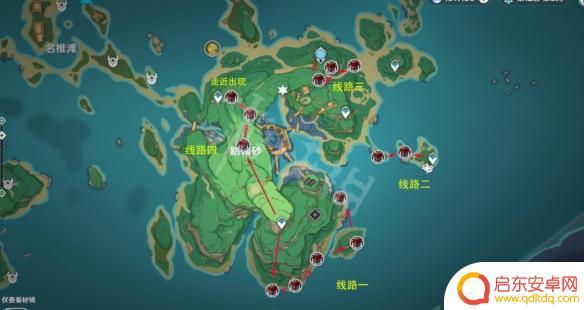 原神伏 原神野伏众地图路线攻略