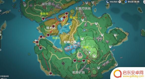 原神伏 原神野伏众地图路线攻略