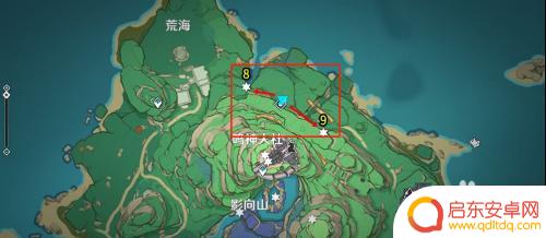 原神稻妻攻略荒海雷神瞳 原神稻妻荒海雷神瞳详细位置分享