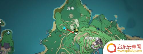 原神稻妻攻略荒海雷神瞳 原神稻妻荒海雷神瞳详细位置分享