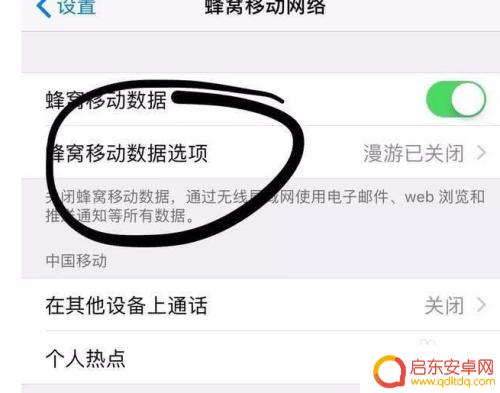 苹果手机电话数据流量怎么设置 苹果手机如何设置打电话时不断网