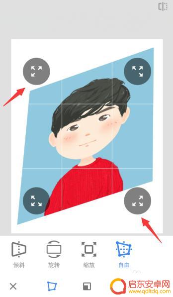 手机照片斜了怎么调 照片倾斜自动校正软件