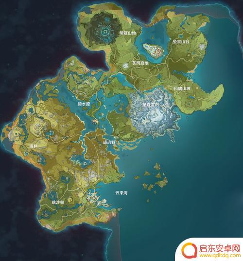 原神地图上的各种标志 《原神》地图图标功能介绍