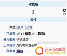 水蜡烛泰拉瑞亚怎么做 泰拉瑞亚水蜡烛怎么合成