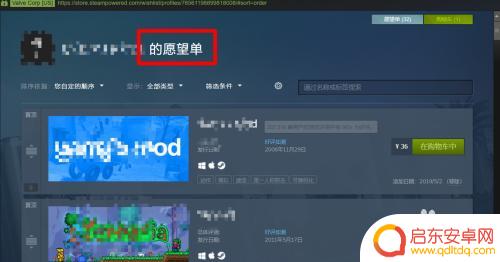 steam愿望库 怎样在Steam上查看自己添加的愿望单