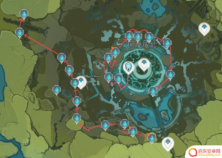 原神哪里水晶多 原神水晶块分布图