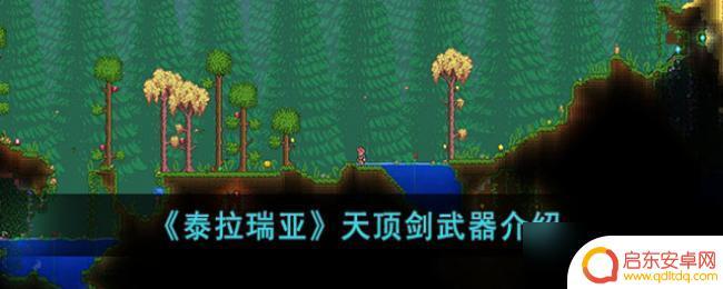 泰拉瑞亚天空上有把什么剑 泰拉瑞亚天顶剑属性介绍