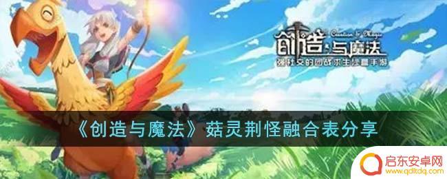 创造与魔法芙蕾雅的宝箱 创造与魔法菇灵荆怪融合表