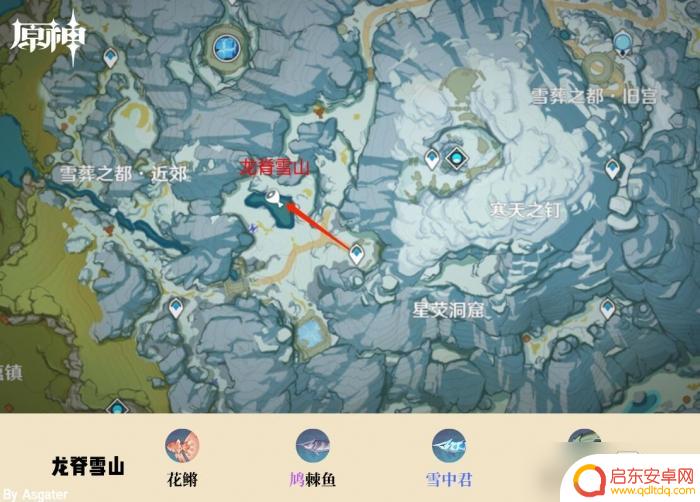 原神钓鱼地图 原神2022钓鱼点图文攻略