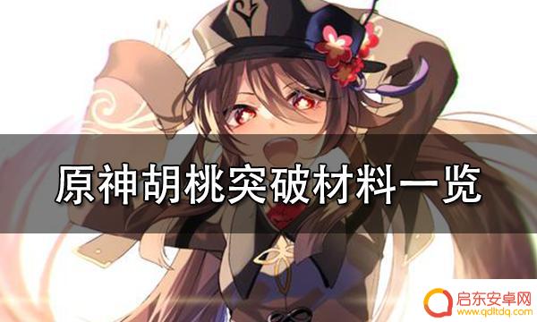 原神胡桃的培养攻略和突破材料 原神胡桃突破心得分享及建议