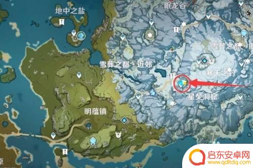 原神雪山七天神像下山洞的机关 《原神》雪山七天神像密室解谜攻略