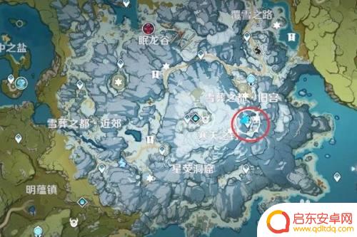 原神雪山七天神像下山洞的机关 《原神》雪山七天神像密室解谜攻略