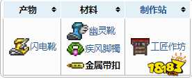 泰拉瑞亚加速的饰品 泰拉瑞亚疾风脚镯有什么用途
