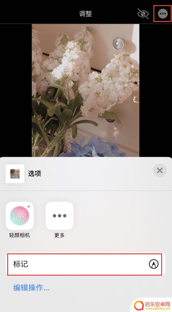 手机涂鸦苹果怎么画好看 iPhone 12如何在照片上添加涂鸦