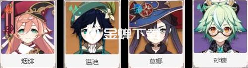 原神烟绯主c阵容搭配平民 原神烟绯主c平民必备阵容推荐