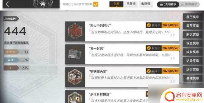 明日方舟所有蚀刻章 明日方舟隐藏蚀刻章奖励内容