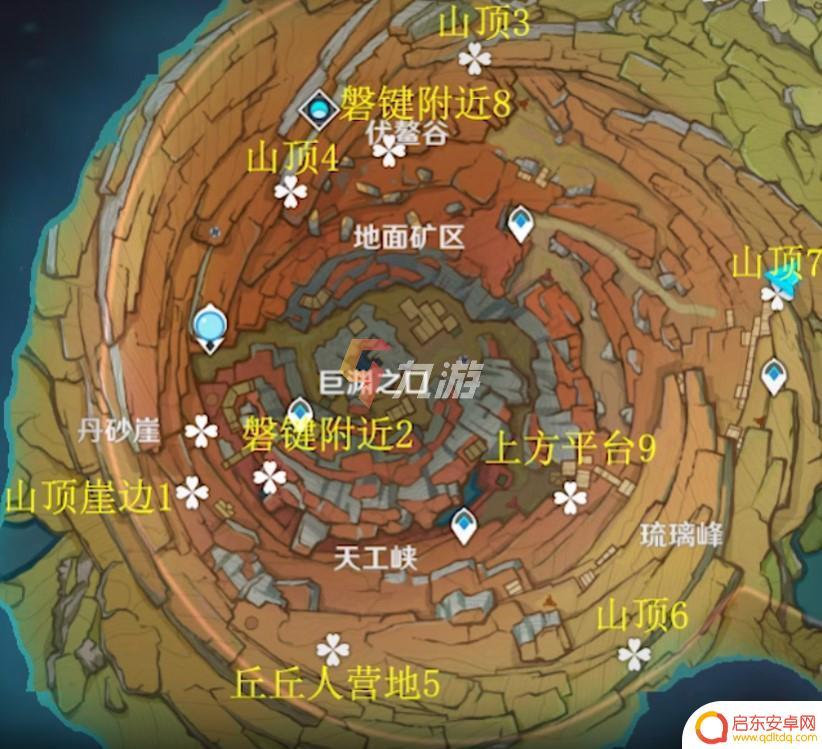 原神老石的位置 原神老石点位分布一览